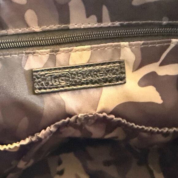 Lug Flare XL Vegan Leather Shoulder/Crossbody Bag Black Quilted - Picture 10 of 12